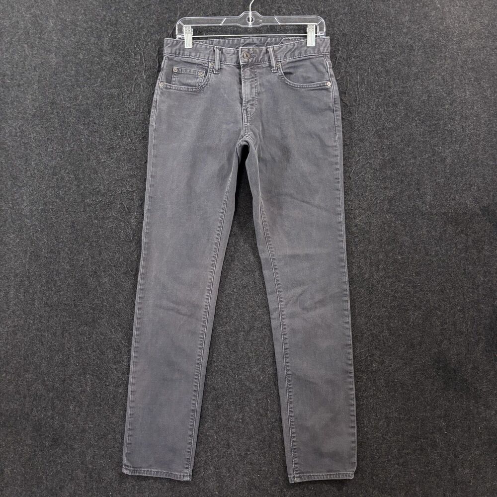 Bonobos Tailored Jeans Men's 30x32 Gray Slim Tapered Stretch Denim Pants